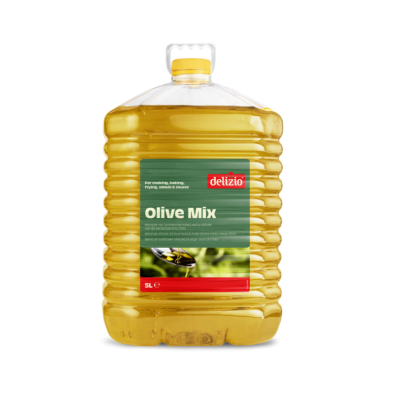 HUILE OLIVE MIX PET 5L DELIZIO