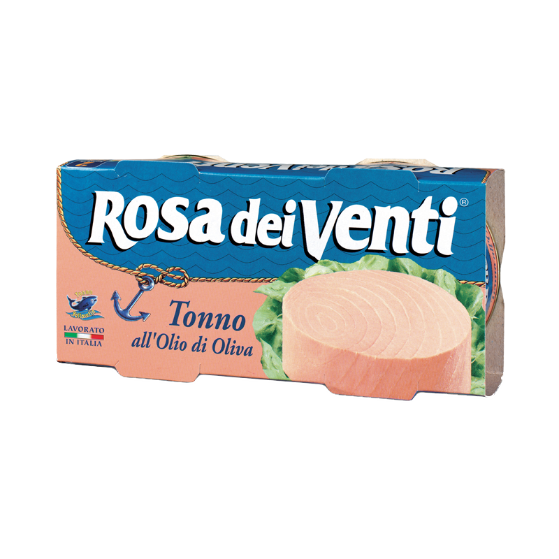 THON A L'HUILE D'OLIVE "ROSA DEI VENTI" - 2x160G