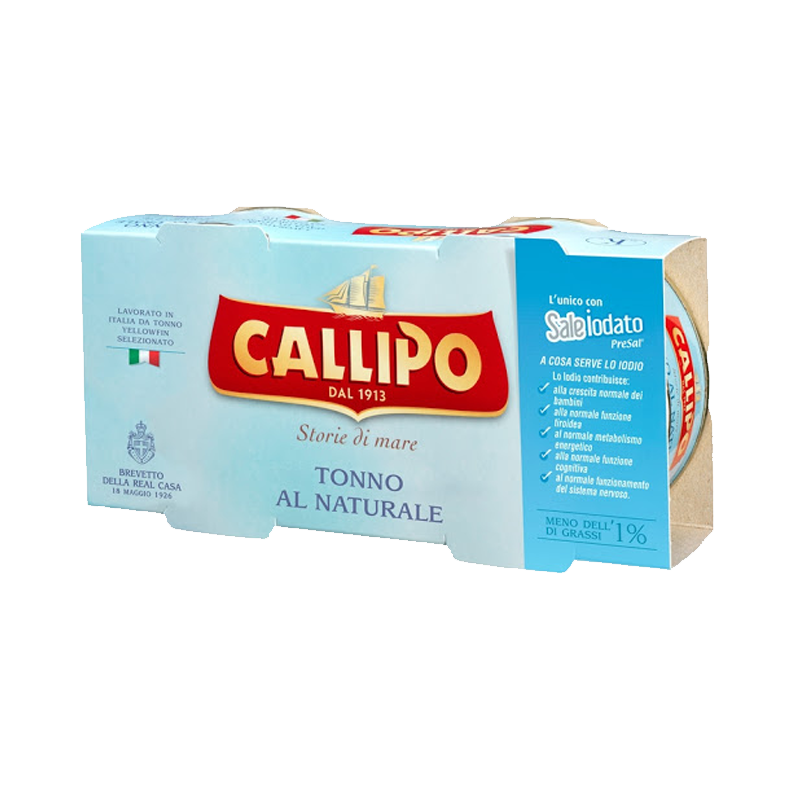 THON NATUREL CALLIPO 2X160G
