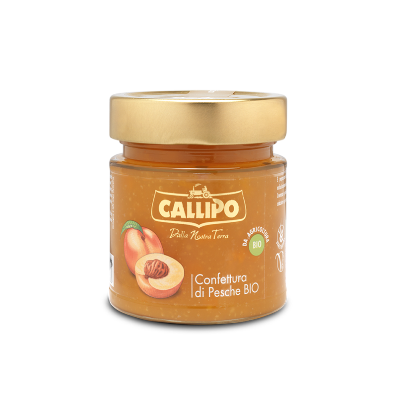CONFIT PECHE BIO 280G CALLIPO