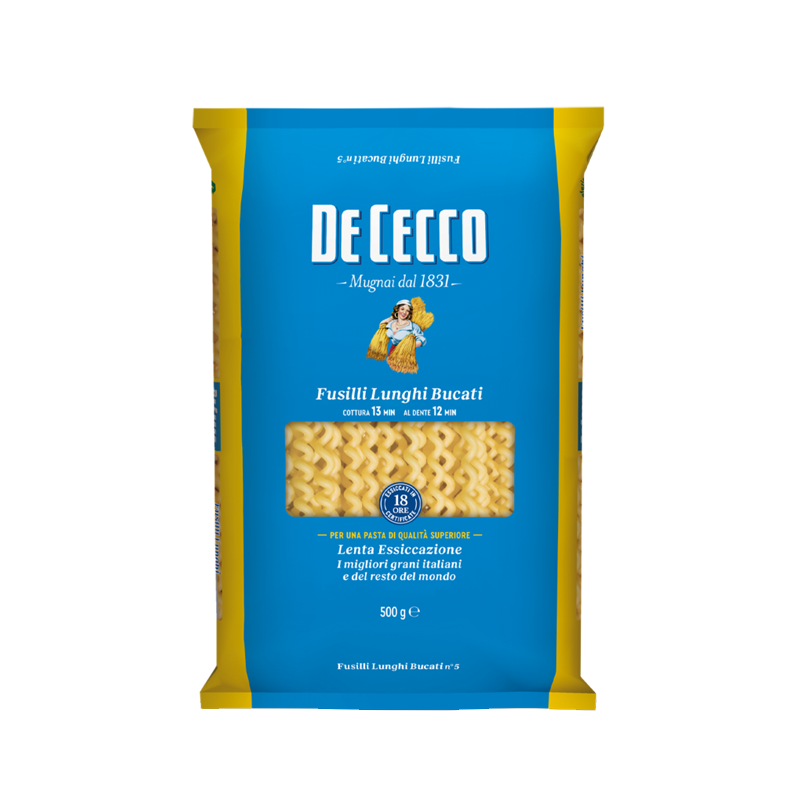 FUSILLI LUNGHI BUCATI N°5 - 500G