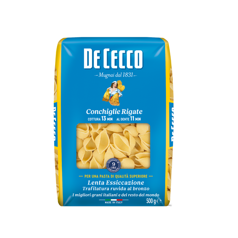 CONCHIGLIE RIGATE N°50 - 500G