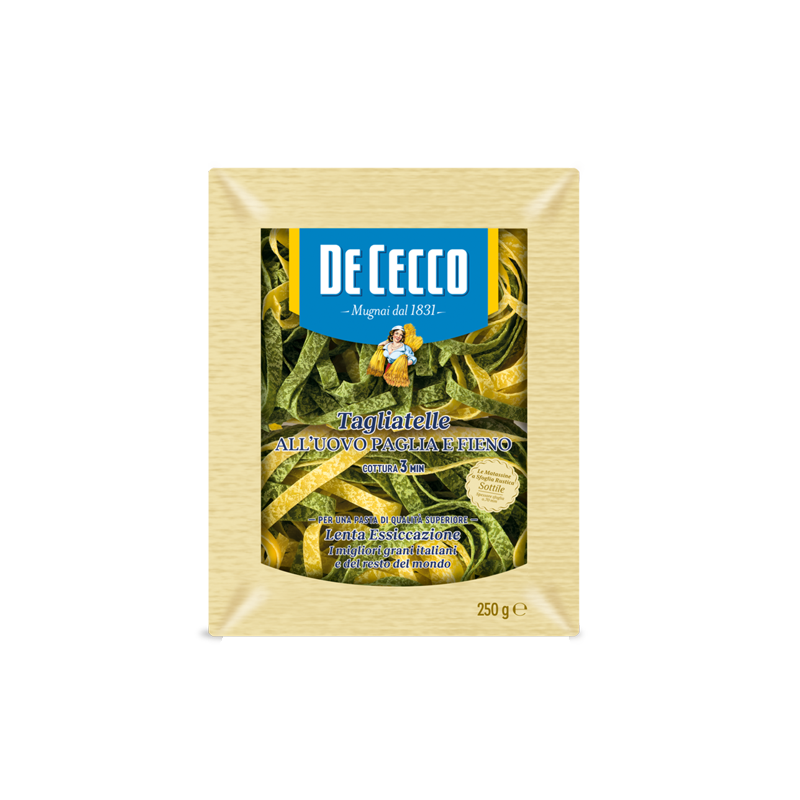TAGLIATELLE PAGLIA FIENO AUX OEUFS N°108 - 250G