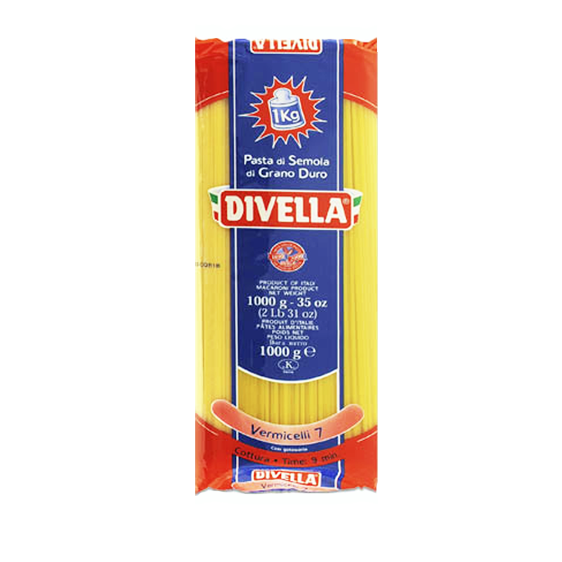 VERMICELLI N7 1KG DIVELLA