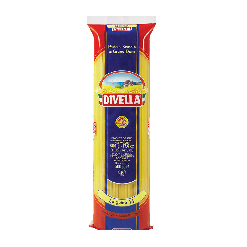 LINGUINE N14 500G DIVELLA