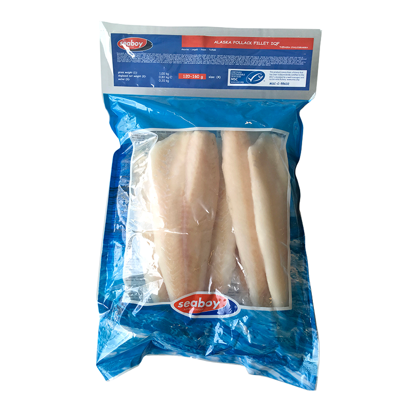 FILET COLIN ALASKA 120/160 GLN