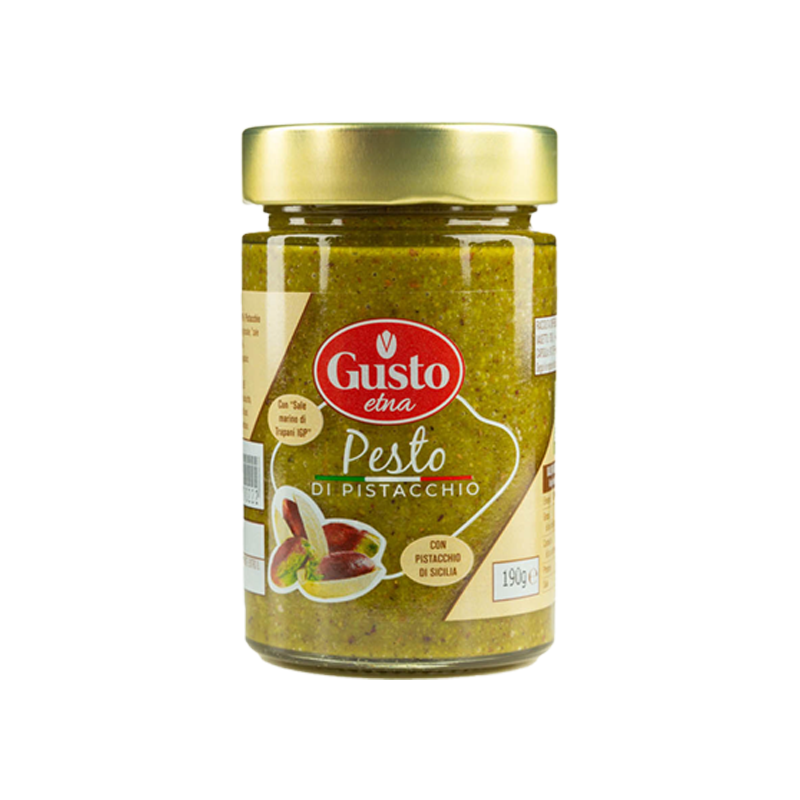 PESTO PISTACHE 190G GUSTO ETNA