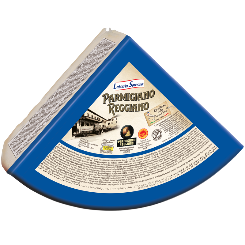 PARMIGIANO REGGIANO 1/8 18 MOIS - 4,5KG