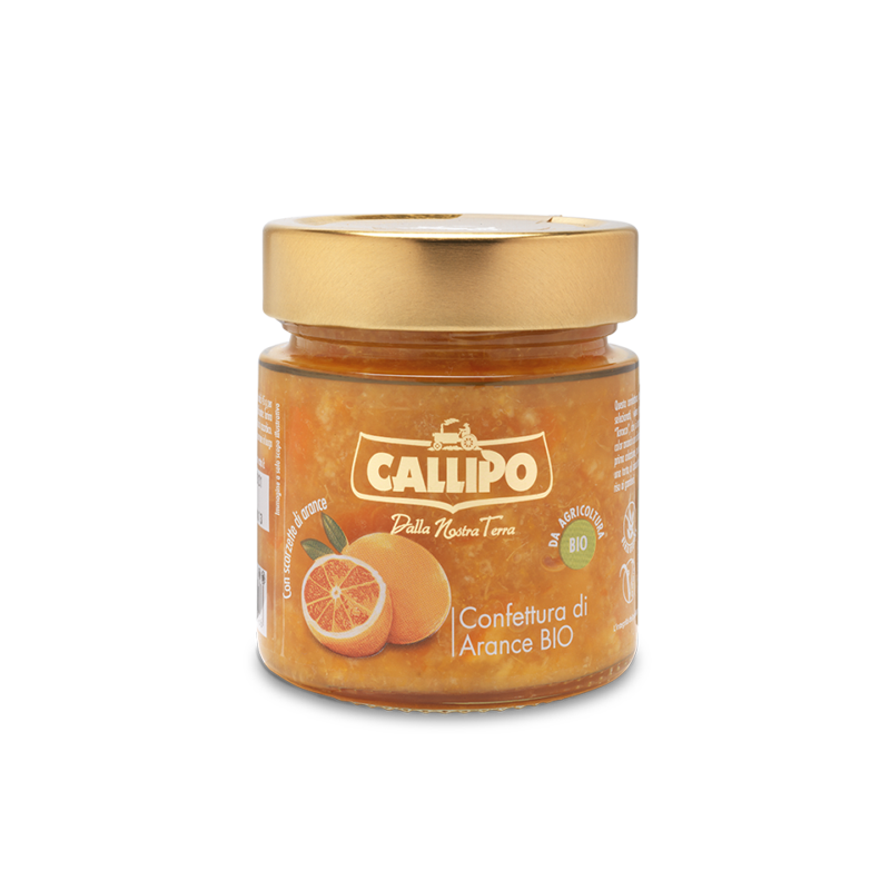 CONFIT ORANGE BIO 280G CALLIPO