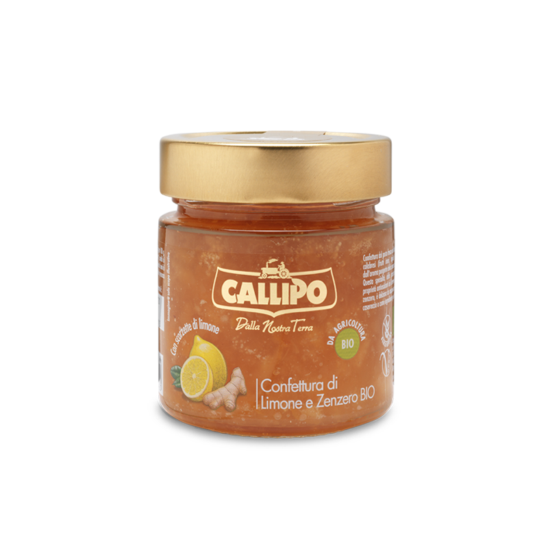 [CLP035] CONFITURE CITRON GINGEMBRE BIO - 280G