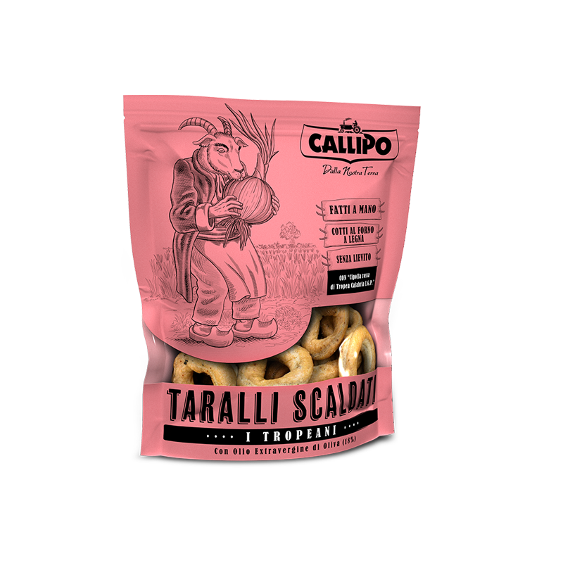 TARALLI AUX OIGNONS ROUGES DE TROPEA - 280G