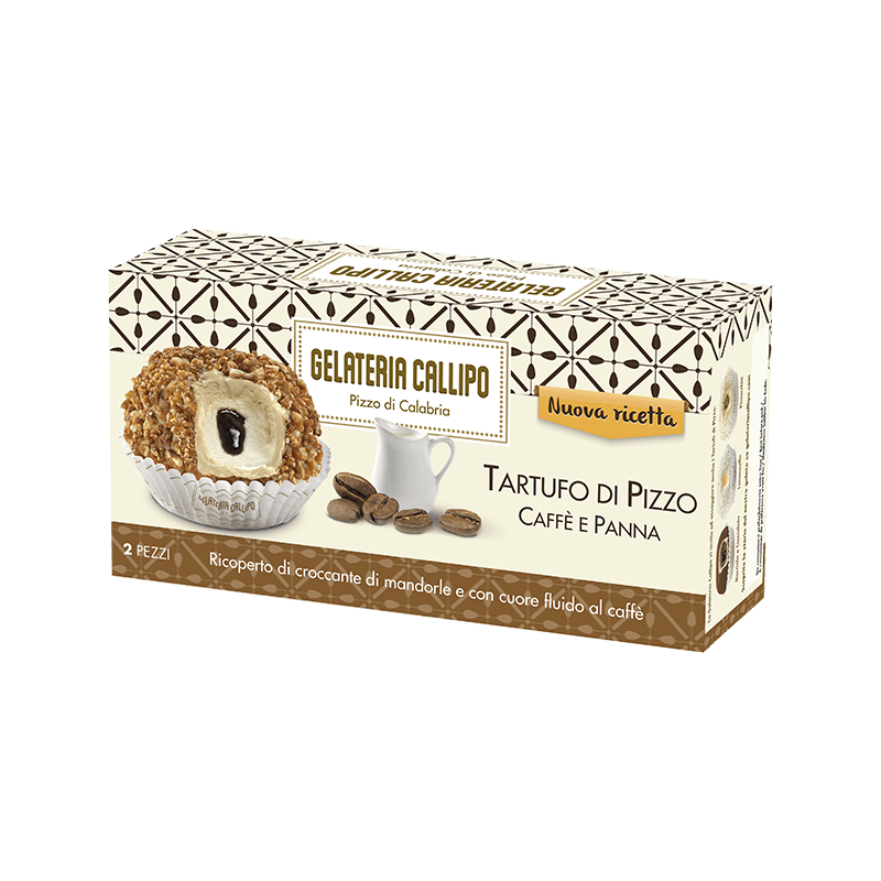 TARTUFO CAFFE E PANNA 110GX2