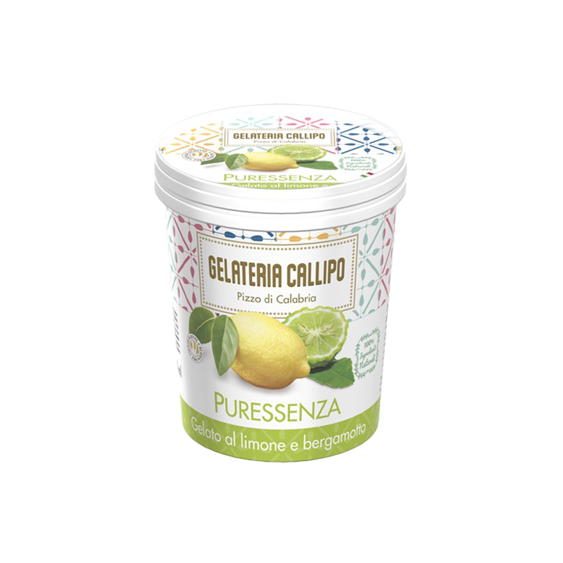 GELATO LIMONE E BERGAMOTTO