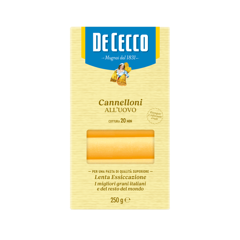 CANNELLONI AUX OEUFS N°100 - 250G