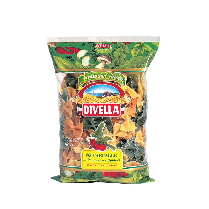 FARFALLE TOMATE EPINARD N°85 - 500G