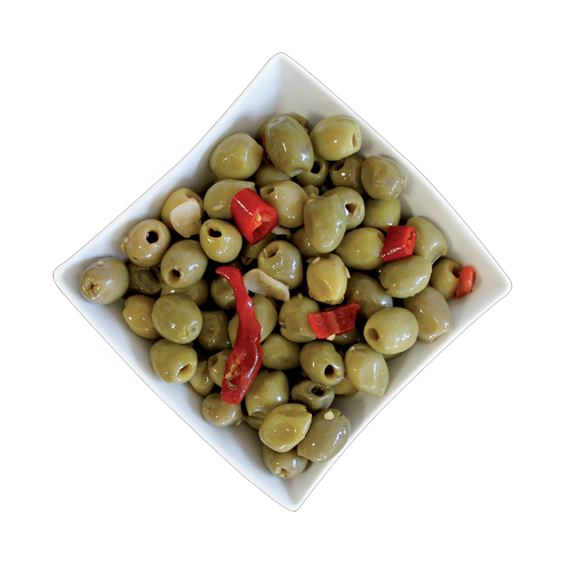 OLIVES VERTES DENOYAUTEES - 3KG