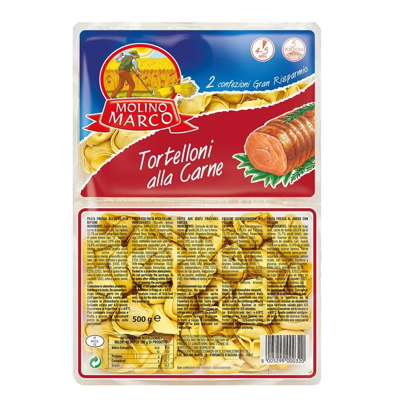 TORTELLONI VIANDE 500G MM