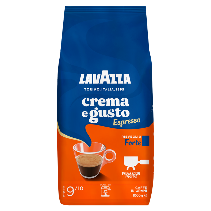 CREMA GUSTO FORTE 1KG GRAINS
