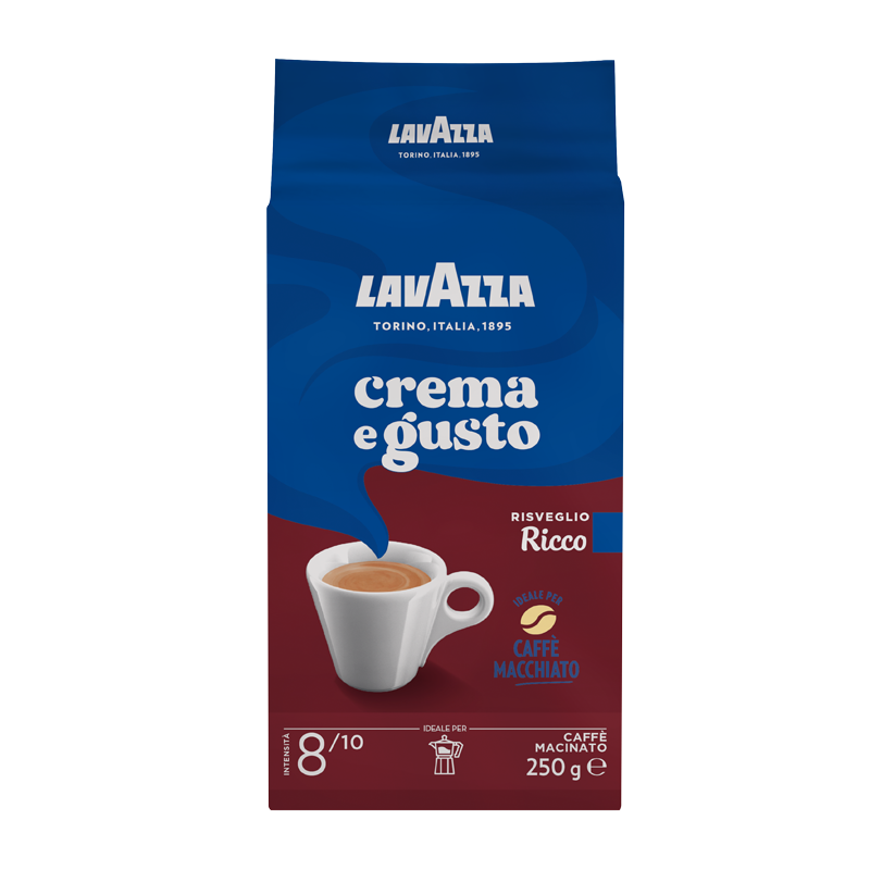 CREMA GUSTO RICCO 250G MOULU