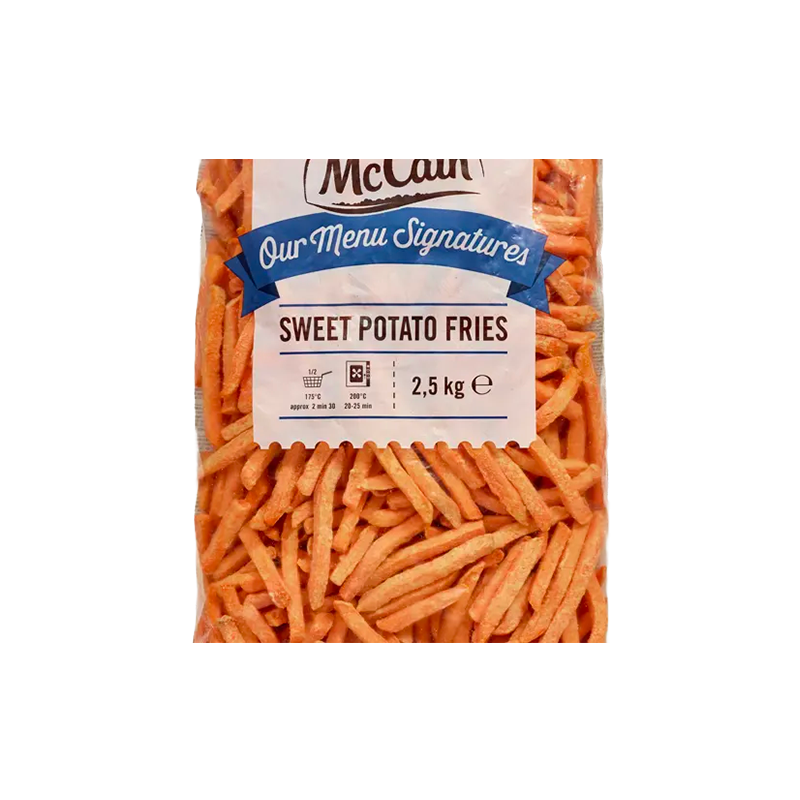 PATATES DOUCES 2.5KG MC CAIN