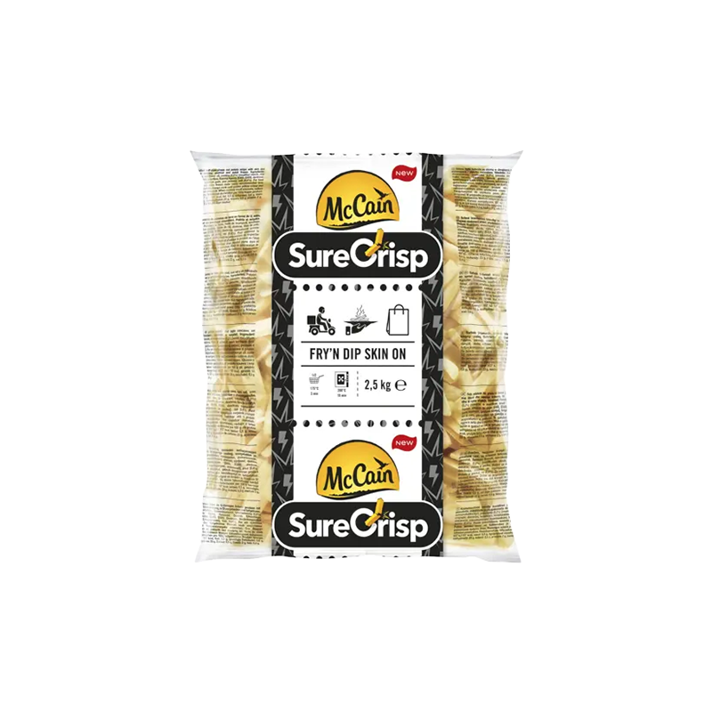 FRITE FRY'N'DIP SKIN ON 2.5KG