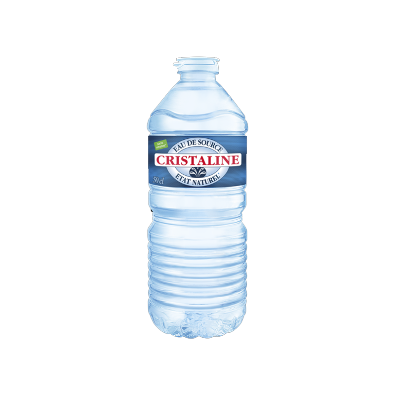 EAU CRISTALINE PET 50CL
