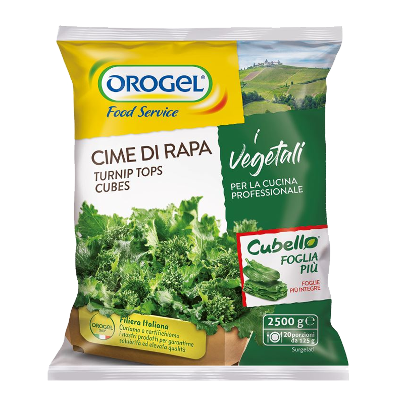 CIME DI RAPA CUB. 4X2.5KG RGL