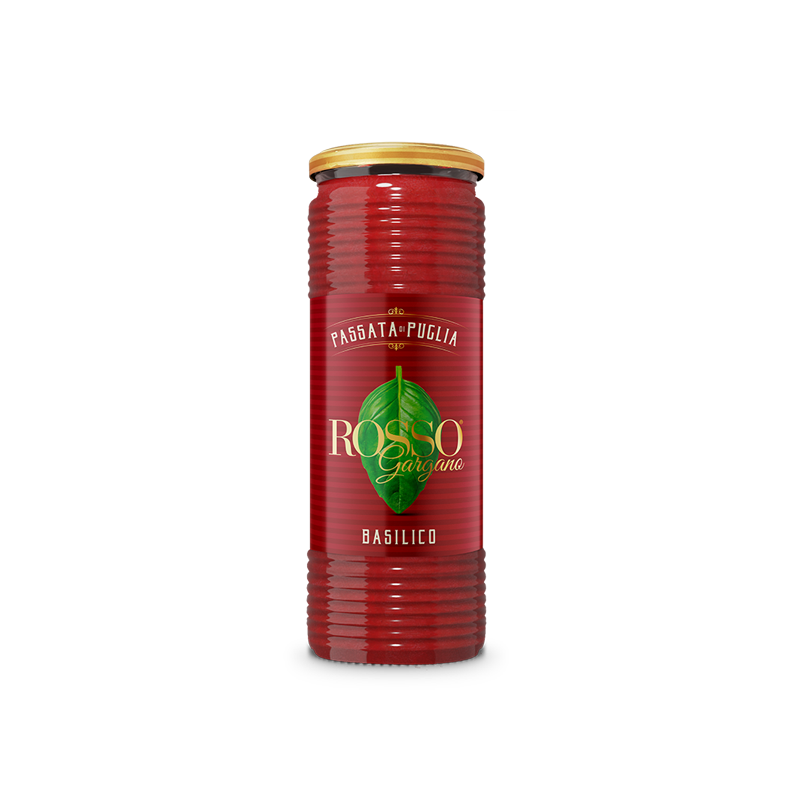 PASSATA BASILIC 690G ROSSO