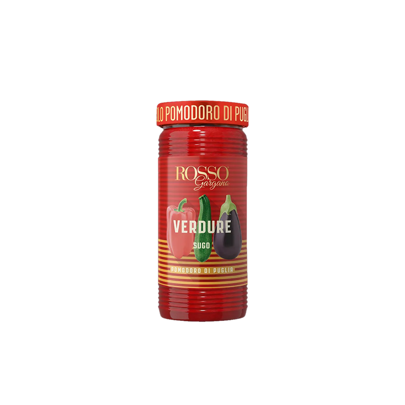 SAUCE LEGUMES 290G ROSSO GARGA
