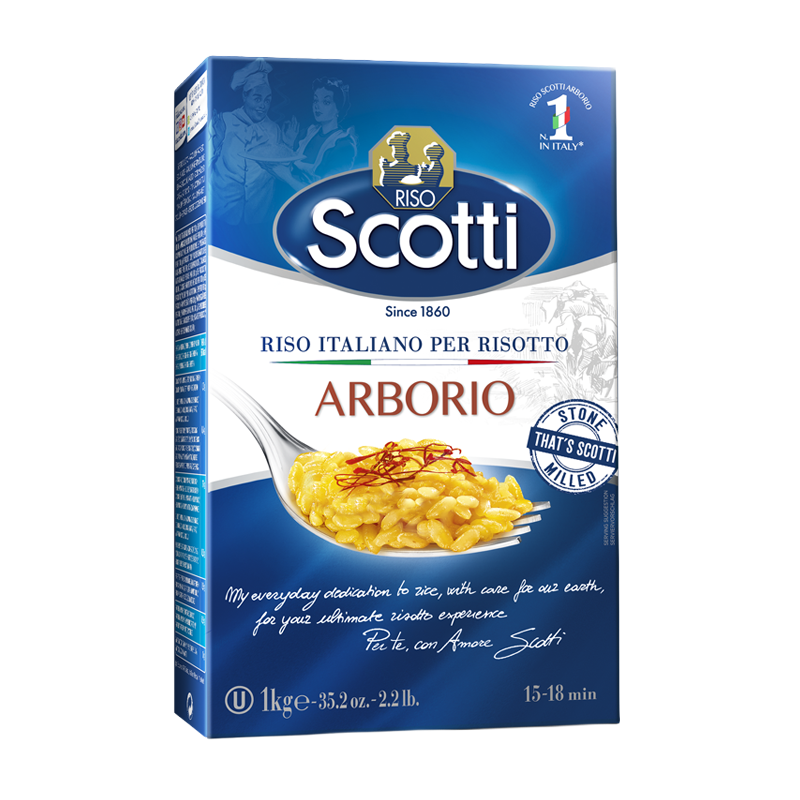 RIZ ARBORIO 1KG SCOTTI