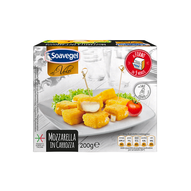 MOZZARELLA IN CARROZZA MIGNON - 1KG