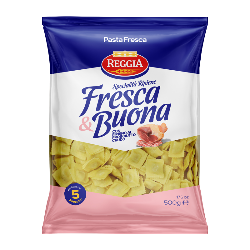 RAVIOLINI AL PROSC, CRUDO 500G